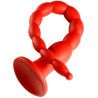 Stretch Worm Gode long Stretch Worm N°6 - 60 x 6cm Rouge